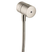 Axor Uno Wall Supply Elbow with 1/2" Connection - Engineered in Germany, Limited Lifetime Warranty Brushed Nickel