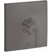 Axor Citterio Thermostatic Valve Trim Less Valve - Engineered in Germany, Limited Lifetime Warranty Brushed Black Chrome