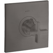 Axor Citterio Thermostatic Valve Trim Less Valve - Engineered in Germany, Limited Lifetime Warranty Brushed Black Chrome