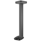 Axor ShowerSphere 12" Ceiling Mounted Shower Arm for ShowerSphere 1-Spray Overhead Shower Brushed Black Chrome