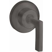 Axor Citterio Volume Control Trim Less Valve - Engineered in Germany, Limited Lifetime Warranty Brushed Black Chrome
