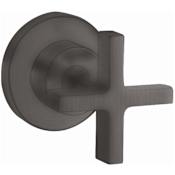 Axor Citterio Volume Control Trim Less Valve - Engineered in Germany, Limited Lifetime Warranty Brushed Black Chrome