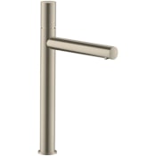 Axor Uno 1.2 GPM Single Hole Bathroom Faucet - Engineered in Germany, Limited Lifetime Warranty Brushed Nickel