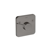 Axor ONE Single Handle 2 Function Diverter Valve Trim - Engineered in Germany, Limited Lifetime Warranty Brushed Black Chrome