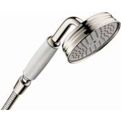 Axor Montreux Single Function Hand Shower Less Hose - Engineered in Germany, Limited Lifetime Warranty Polished Nickel