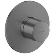 Axor ONE Thermostatic Valve Trim Only with Single Knob Handle - Less Rough In Brushed Black Chrome