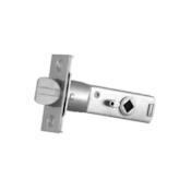 Baldwin Estate Square Corner Privacy Latch with 2-3/4 Inch Backset Lifetime Graphite Nickel