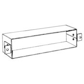 Baldwin Magazine Sized Letter Box Sleeve Satin Stainless Steel