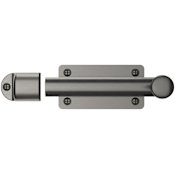 Baldwin 4-1/4 Inch Heavy Duty Dutch Door Bolt Lifetime Graphite Nickel