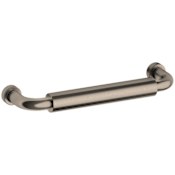 Baldwin Hollywood Hills 4 Inch Center to Center Handle Cabinet Pull from the Estate Collection Lifetime Graphite Nickel