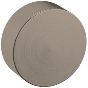 Baldwin Contemporary 1-1/2 Inch Mushroom Cabinet Knob from the Estate Collection Lifetime Graphite Nickel