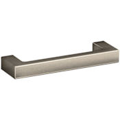 Baldwin Contemporary 4 Inch Center to Center Handle Cabinet Pull from the Estate Collection Lifetime Graphite Nickel