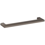 Baldwin Bevel 6 Inch Center to Center Handle Cabinet Pull from the Estate Collection Lifetime Graphite Nickel