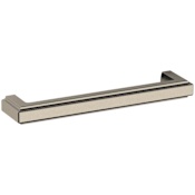 Baldwin Raised 6 Inch Center to Center Handle Cabinet Pull from the Estate Collection Lifetime Graphite Nickel