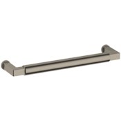 Baldwin Gramercy 6 Inch Center to Center Handle Cabinet Pull from the Estate Collection Lifetime Graphite Nickel