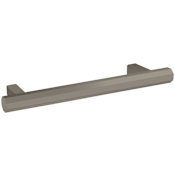 Baldwin Octagonal 8 Inch Center to Center Bar Appliance Pull Lifetime Graphite Nickel