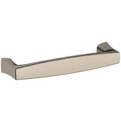 Baldwin Palm Springs 4 Inch Center to Center Handle Cabinet Pull from the Estate Collection Lifetime Graphite Nickel