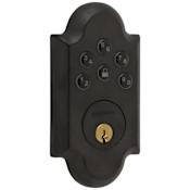 Baldwin Boulder Keyless Entry Single Cylinder Electronic Deadbolt Distressed Oil Rubbed Bronze