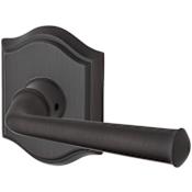 Baldwin Federal Keyed Entry Single Cylinder Leverset with Traditional Arch Rose Venetian Bronze
