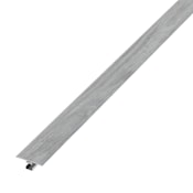 Bedrosians Madera 95" x 2" Vinyl Glue Down Vinyl Flooring T-Molding - Sold by Piece (7.88 LF/Piece) Gray Oak