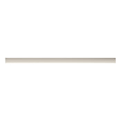 Bedrosians Clara 12" x 1" Matte Porcelain Grout or Thin-Set Tile Jolly - Sold by Piece (1 LF/Piece) Gray