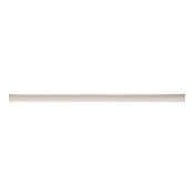 Bedrosians Clara 12" x 1" Glossy Porcelain Grout or Thin-Set Tile Jolly - Sold by Piece (1 LF/Piece) Gray
