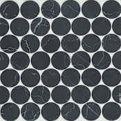 Bedrosians Monet - 12" x 12" Square Floor and Wall Tile - Honed Visual - Sold by Carton (4.69 SF/Carton) Nero Marquina