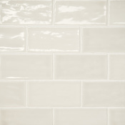 Bedrosians Marin - 3" x 5" Rectangle Floor and Wall Tile - Glossy Visual - Sold by Carton (5.38 SF/Carton) Sand Dollar