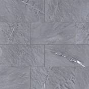 Bedrosians Prati - 12" x 24" Square Floor and Wall Tile - Polished Visual - Sold by Carton (15.44 SF/Carton) Breccia Gray