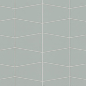 Bedrosians Marin - 8" x 13" Trapezoid Floor and Wall Tile - Matte Visual - Sold by Carton (7.49 SF/Carton) Aloe Green (Light Green)