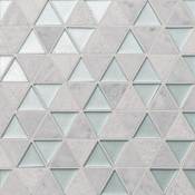 Bedrosians Kaikos - 2" x 2" Triangle Wall Tile - Textured Visual - Sold by Carton (6.92 SF/Carton) Blue