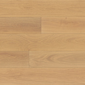 Bedrosians Laguna 10" Wide Wire Brushed Engineered European White Oak Hardwood Flooring - Sold by Carton (28.41 SF/Carton) Beach