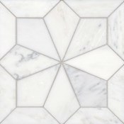 Bedrosians Blomma - 12" x 12" Square Floor and Wall Tile - Honed Visual - Sold by Carton (9.81 SF/Carton) Bianco