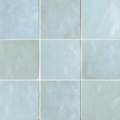 Bedrosians Cloe - 5" x 5" Square Wall Tile - Glossy Visual - Sold by Carton (10.83 SF/Carton) Baby Blue