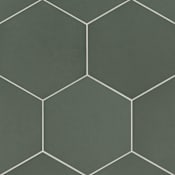 Bedrosians Makoto - 10" x 11 1/2" Square Floor and Wall Tile - Matte Visual - Sold by Carton (10.76 SF/Carton) Midori Green