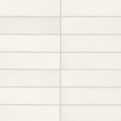 Bedrosians Makoto - 2.5" x 10" Rectangle Wall Tile - Matte Visual - Sold by Carton (5.38 SF/Carton) Shoji White