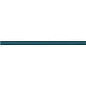 Bedrosians Sorrento 12" x 1" Glossy Ceramic Grout or Thin-Set Tile Jolly - Sold by Piece (1 LF/Piece) Azzurro