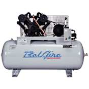 BelAire Compressors 10 HP 120 Gal 175 Max PSI Iron Series Two-Stage Stationary Electric (460 Volt 3 Phase) Reciprocating Air Compressor with Horizontal Tank N/A
