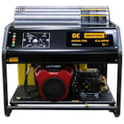 BE Power Equipment 4000 PSI 5.5 GPM Gas Powered Cold / Hot Water Pressure Washer with 688 CC Honda Engine N/A