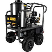 BE Power Equipment 4200 PSI 4.2 GPM Gas Powered Hot Water Pressure Washer with 389CC Honda Engine N/A