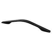 Berenson Fuji 6-5/16 Inch Center to Center Modern Arched Cabinet Handle / Drawer Pull from the Art Tech Collection by R. Christensen Black