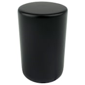 Berenson Mini Small 1/2" Modern Round Cone Button Cabinet Knob / Drawer Knob by R. Christensen Black