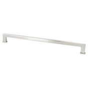 Berenson Subtle Surge 18" Center to Center Thin Profile Sleek Appliance Handle / Pull Brushed Nickel