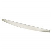 Berenson Arch 12-5/8" Long Finger Modern Curved Large Cabinet Lip Pull by R. Christensen Brushed Nickel
