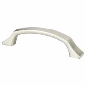 Berenson Epoch Edge 3-3/4 Inch Center to Center Handle Arched Cabinet Handle / Drawer Pull Brushed Nickel