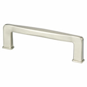 Berenson Subtle Surge 3-3/4 Inch Center to Center Handle Cabinet Pull from the Classic Comfort Series Brushed Nickel