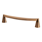 Berenson Domestic Bliss 6-5/16 Inch Center to Center Handle Cabinet Pull Brushed Copper