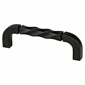 Berenson Rhapsody 3-3/4 Inch Center to Center Handle Cabinet Pull Black