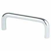 Berenson Advantage Wire Pulls 3" Center to Center Wire Cabinet Handle / Drawer Pull Chrome