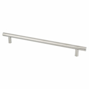 Berenson Stainless Steel 8-13/16 Inch Center to Center Bar Cabinet Pull Stainless Steel
